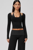 The Enliven Long Sleeve T-shirt Straight Leg Pants 2-Piece Set