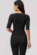 Sway Half Sleeve + Capri Leggings