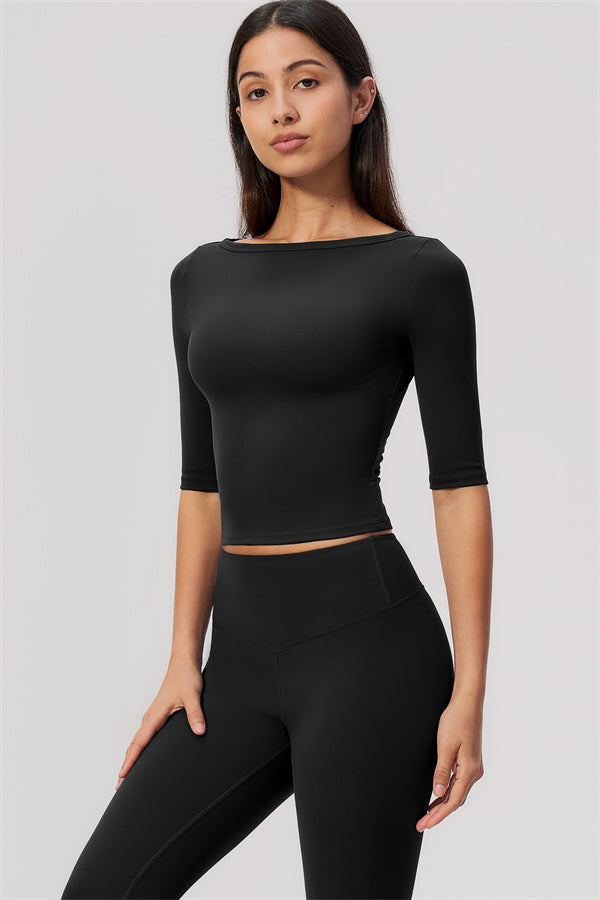 Sway Half Sleeve + Capri Leggings