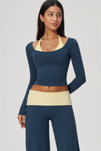 Twist Long Sleeve + Duo Pants
