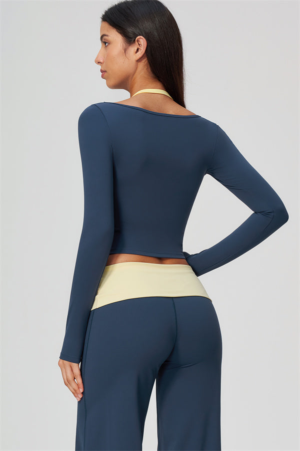 Twist Long Sleeve + Duo Pants