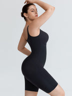 Wholesale Liquid LYCRA™ Light Control V-Neck Traceless Boyshort Bodysuit SPU