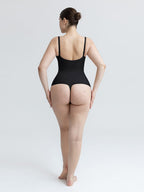 Wholesale Seamless V Neck Ruched Bust Tummy Control Thong Shaping Bodysuit SPU