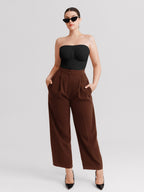 Wholesale Seamless Buttery Soft Strapless Tummy Control  Thong Bodysuit SPU