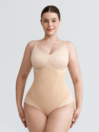 Wholesale Liquid LYCRA™ Light Shaping V-Neck Bodybriefer SPU