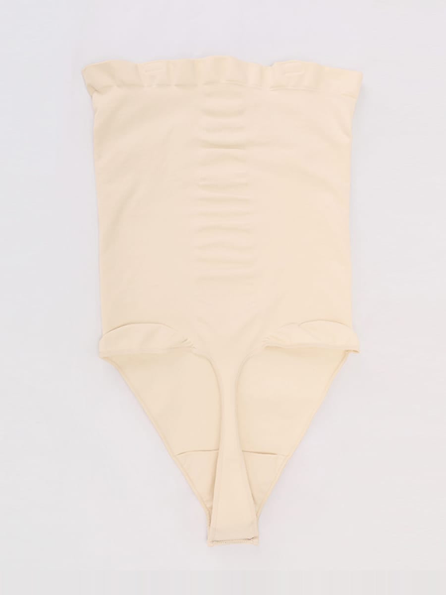 Wholesale Seamless Buttery Soft Strapless Tummy Control  Thong Bodysuit SPU
