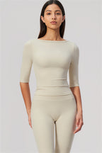 Sway Half Sleeve + Capri Leggings