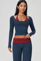 Twist Long Sleeve + Duo Pants