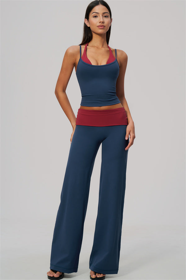Twist Tank + Duo Pants