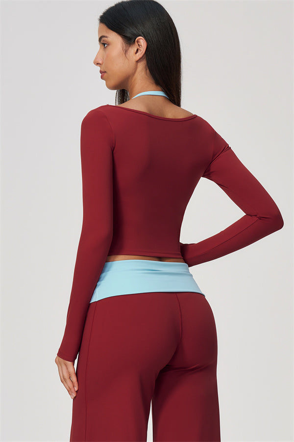 Twist Long Sleeve + Duo Pants