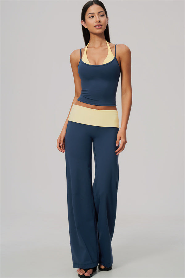 Twist Tank + Duo Pants