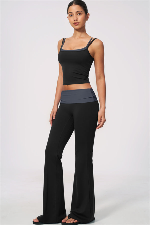 Flirt Tank + Flared Leggings