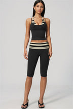 Candy Tank + Capri Leggings