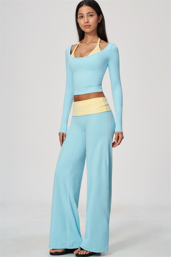 Twist Long Sleeve + Duo Pants