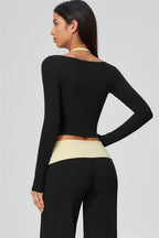 Twist Long Sleeve + Duo Pants
