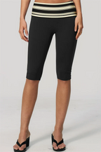 The Enliven Long Sleeve T-shirt Capri Leggings 2-Piece Set