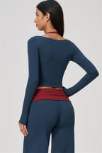 Twist Long Sleeve + Duo Pants