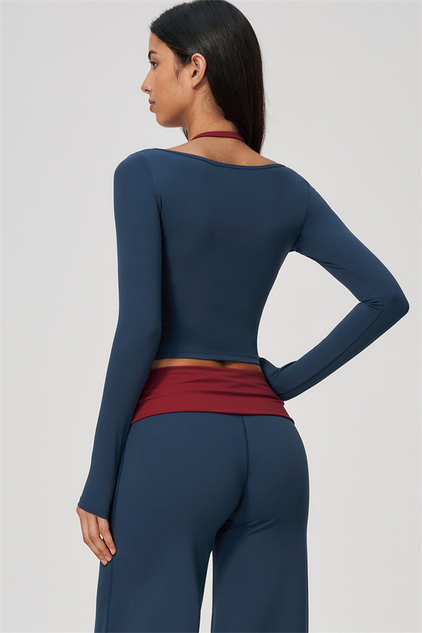 Twist Long Sleeve + Duo Pants