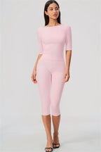 Sway Half Sleeve + Capri Leggings
