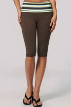 The Enliven Long Sleeve T-shirt Capri Leggings 2-Piece Set