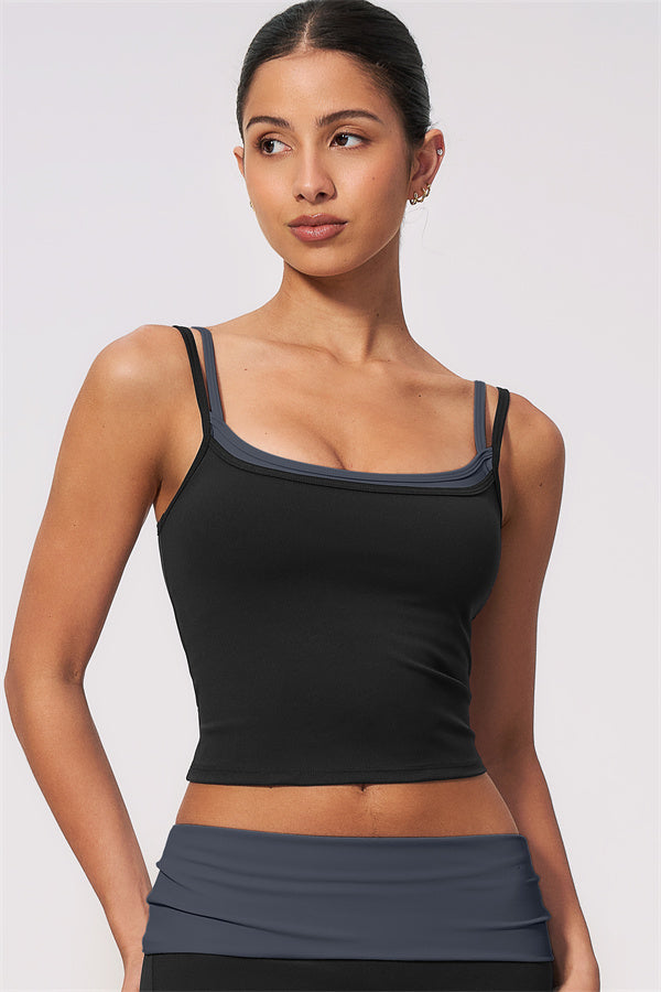 Flirt Tank + Flared Leggings