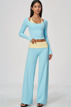 Twist Long Sleeve + Duo Pants