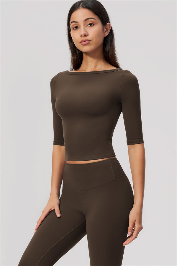 Sway Half Sleeve + Capri Leggings