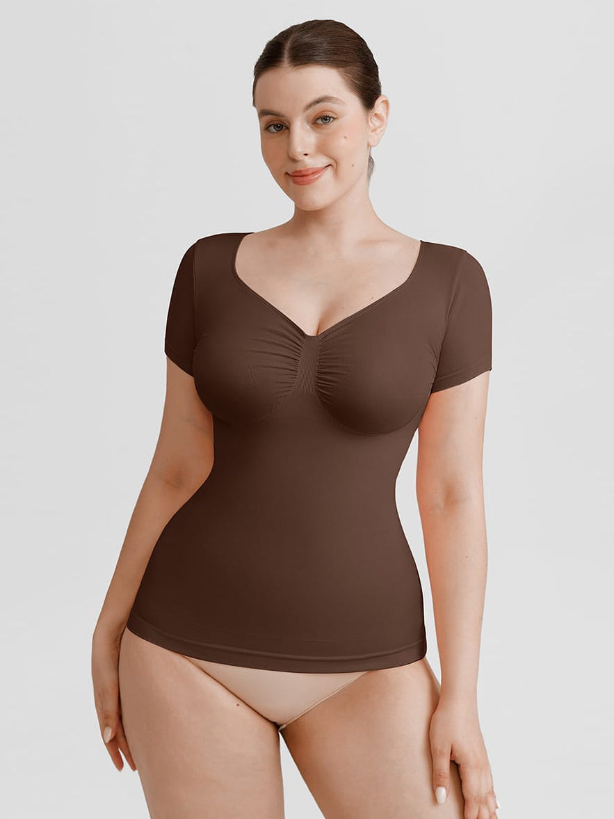 Wholesale Seamless Bust Support Tummy Control Shaping Cami SPU