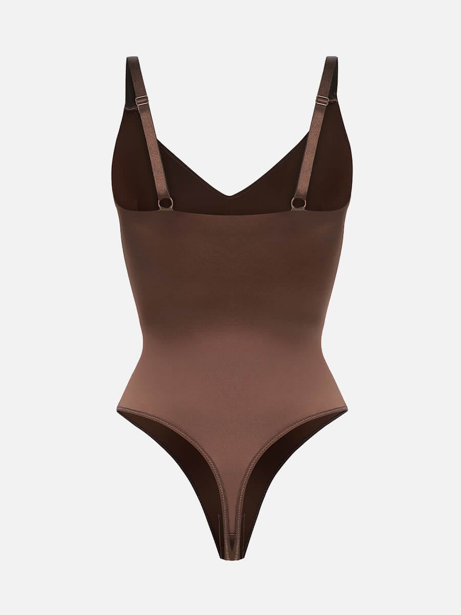 V-Illusion Satin Thong Body