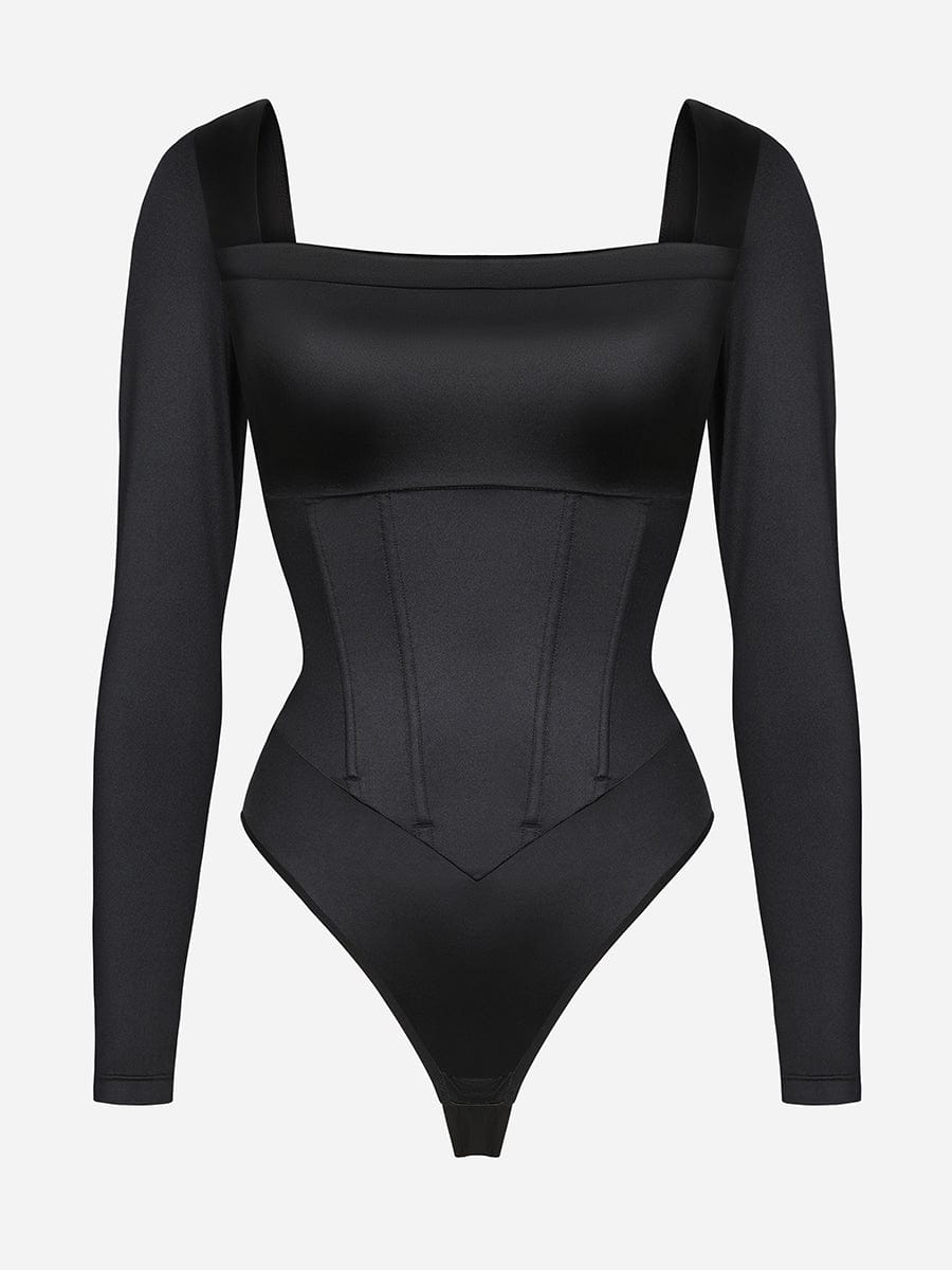 Built-In Corset Thong Body (1+1 Free)