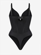 V-Illusion Satin Thong Body
