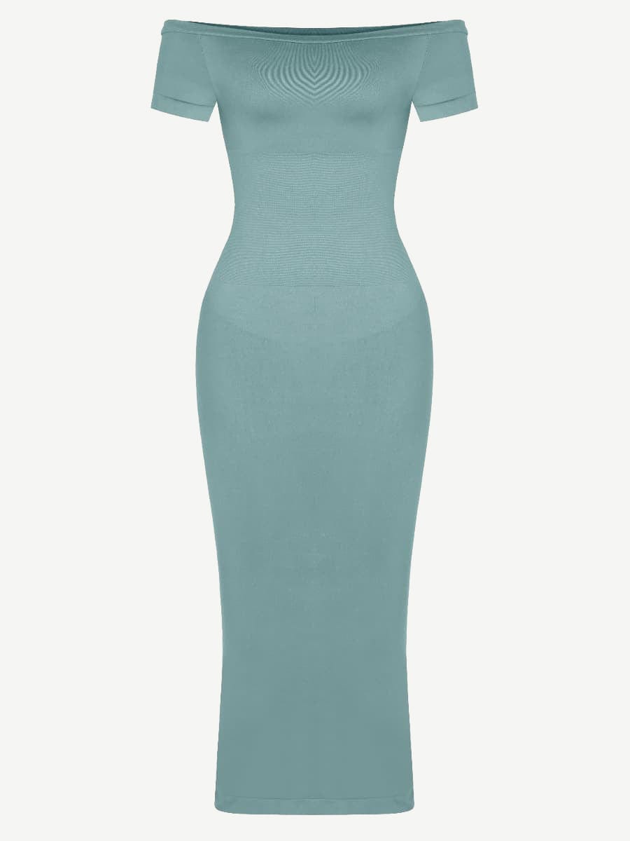 Wholesale🌿 Eco-friendly Seamless Short-sleeved Outerwear Dress
