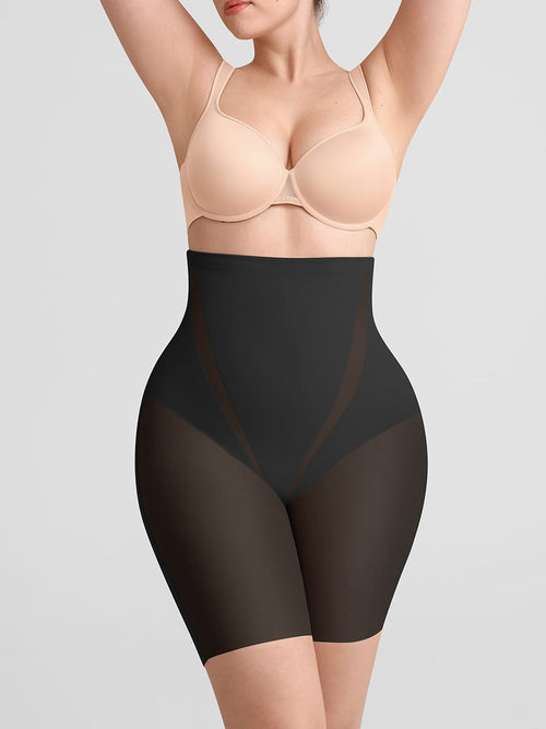 Wholesale Seamless Shapewear Shorts Tummy Control Butt Lifter Thigh Slimming SPU