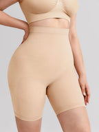 Wholesale Seamless High Waist Boyshort Shapewear Tummy Control Butt Lifting Shorts SPU