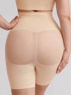 Wholesale Seamless High Waist Boyshort Shapewear Tummy Control Butt Lifting Shorts SPU