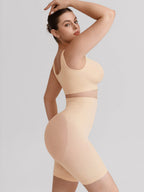 Wholesale Seamless High Waist Boyshort Shapewear Tummy Control Butt Lifting Shorts SPU