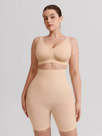 Wholesale Seamless High Waist Boyshort Shapewear Tummy Control Butt Lifting Shorts SPU
