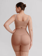 Wholesale Seamless High Waist Boyshort Shapewear Tummy Control Butt Lifting Shorts SPU