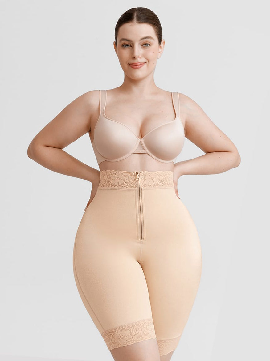 Wholesale High Waist Medium Control Boyshort Shapewear SPU