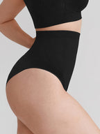 Wholesale Seamless High Waist Tummy Control Briefs Anti Slip Silicone Shaping Panties SPU