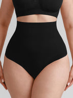 Wholesale Seamless High Waist Tummy Control Briefs Anti Slip Silicone Shaping Panties SPU