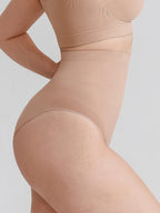 Wholesale Seamless High Waist Tummy Control Briefs Anti Slip Silicone Shaping Panties SPU
