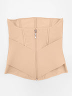 Wholesale 11 Steel Bone Waist Trainer Vest with Front Zipper Tummy Control Shapewear SPU