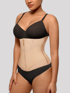 Wholesale 11 Steel Bone Waist Trainer Vest with Front Zipper Tummy Control Shapewear SPU