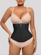 Wholesale 11 Steel Bone Waist Trainer Vest with Front Zipper Tummy Control Shapewear SPU