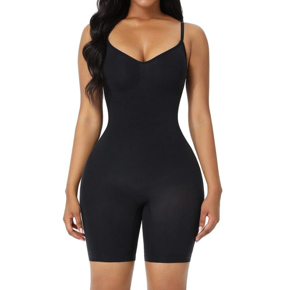 NICKI - Shapewear Bodysuit - BLACK / XS-S - CURV QUEEN
