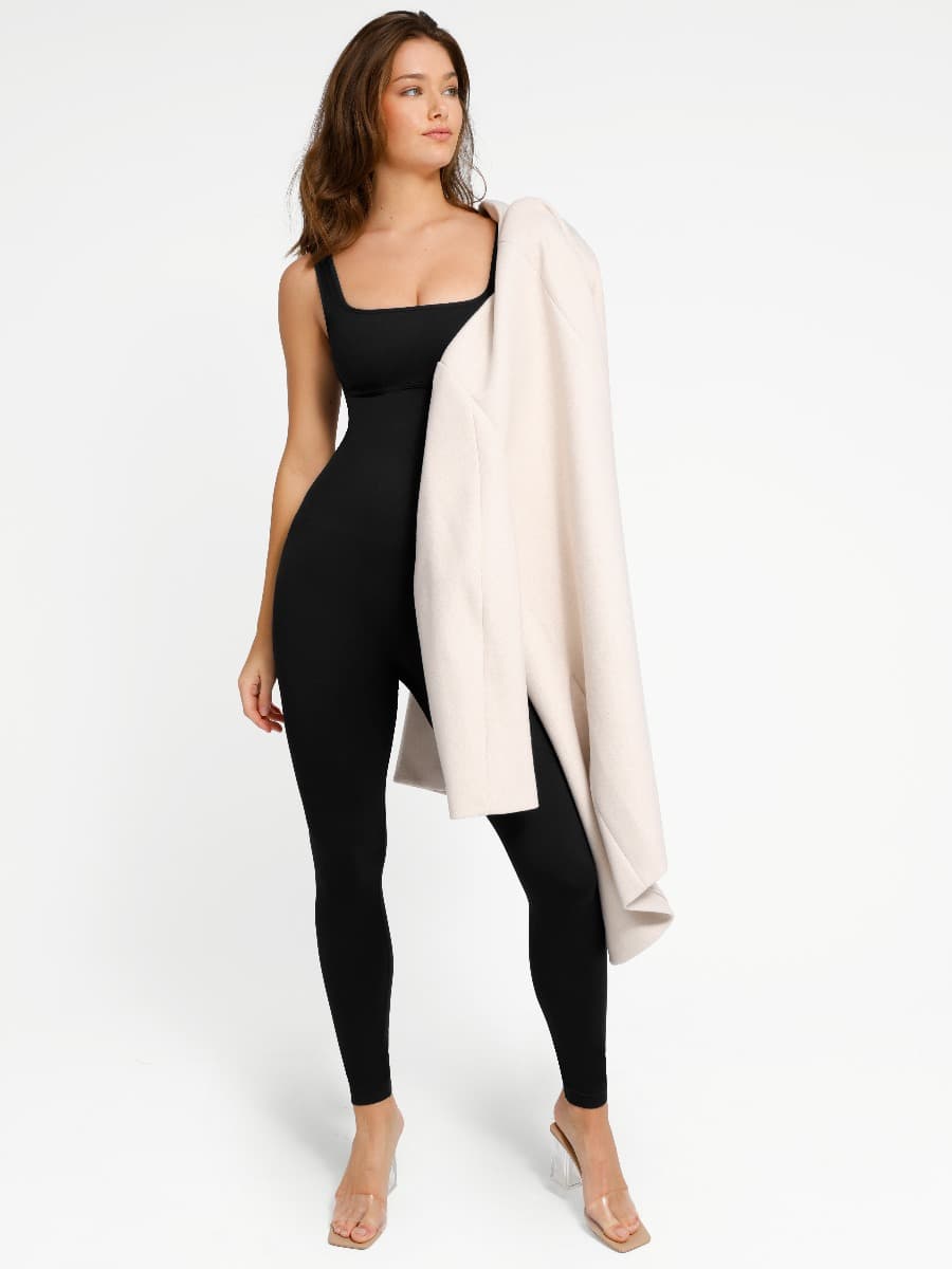 EVELYN - Shapewear Jumpsuit - CURV QUEEN