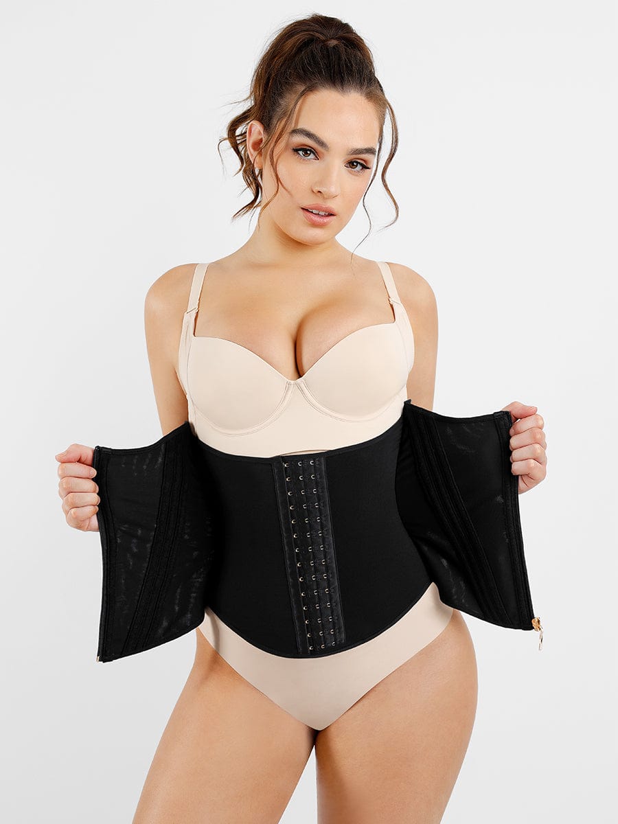 PHOEBE - Waist Trainer - BLACK / XXS - CURV QUEEN